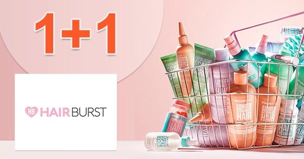 AKCIA 1+1 → ZADARMO NAVYŠE z HairBurst.com