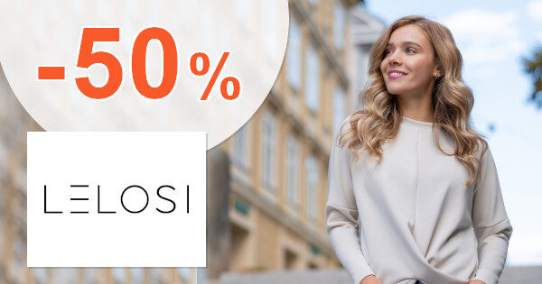 AKTUÁLNE ZĽAVOVÉ KÓDY A AKCIE → AŽ DO -50% ZĽAVY na Lelosi.sk