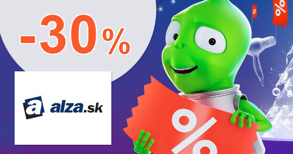 ALZA DNI ZĽAVOVÉ KÓDY → AŽ -30% EXTRA ZĽAVA na Alza.sk