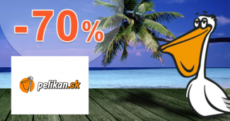 Akcie na dovolenky až -70% zľavy na Pelikan.sk