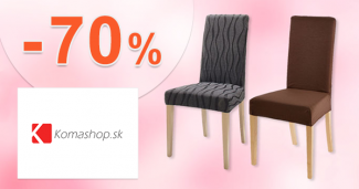 Textilné výrobky v akcii až -70% na KomaShop.sk