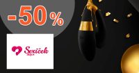 BLACK FRIDAY VÝPREDAJ → AŽ -50% ZĽAVY na SexicekShop.sk