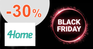 BLACK FRIDAY ZĽAVOVÝ KÓD → AŽ -30% EXTRA ZĽAVA na 4Home.sk