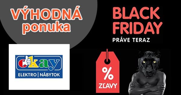 BLACK FRIDAY → OBJAVTE ZĽAVY na Okay.sk
