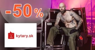 BONUS AŽ -50% → EXTRA NA VŠETKO na Kytary.sk