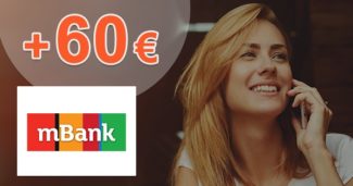 BONUS AŽ +60€ → K NOVÉMU MKONTO od mBank