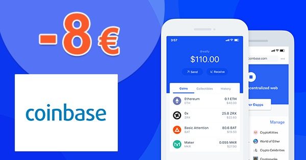 Bitcoin ZDARMA → v hodnote 8€ na CoinBase.com