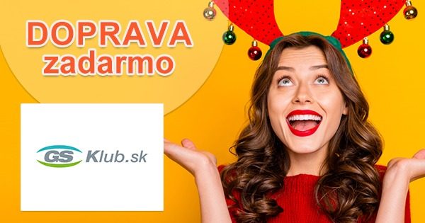 DOPRAVA ZADARMO K NÁKUPU na GSklub.sk
