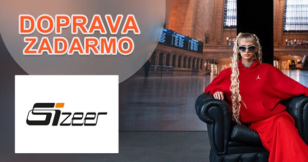 DOPRAVA ZADARMO K NÁKUPU na Sizeer.sk