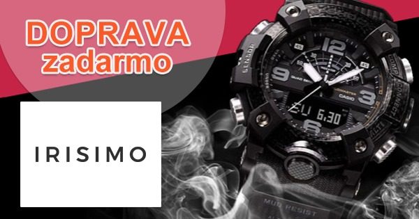 Doprava ZADARMO k nákupu na IRISIMO.sk