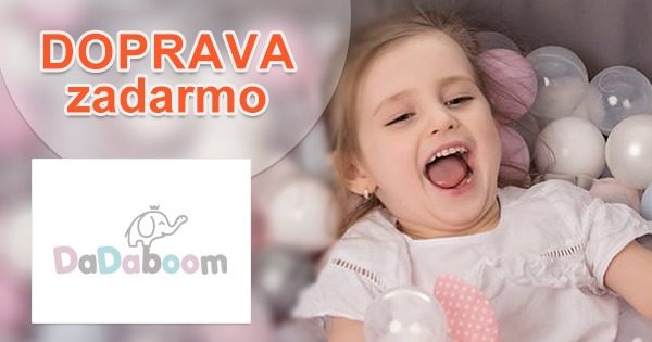 Doprava zadarmo k nákupu na DaDaboom.sk