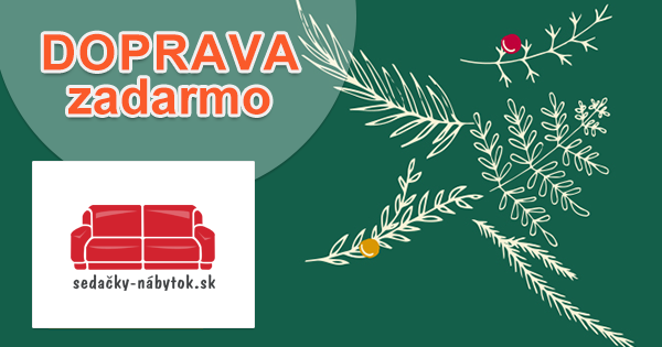 Doprava zadarmo na Sedacky-Nabytok.sk