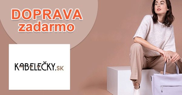 Doprava zadarmo na všetko na Kabelecky.sk