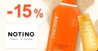 Extra zľava -15% na slnečnú kozmetiku na Notino.sk