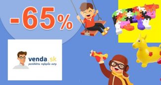 Hračky v akcii so zľavami až do -65% na Venda.sk