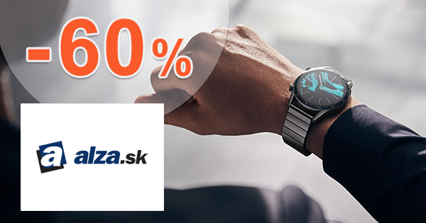 Inteligentné hodinky až -60% zľavy na Alza.sk
