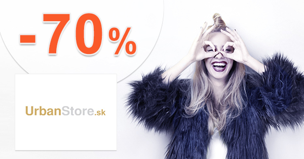 Akcie na módne doplnky až -70% na UrbanStore.sk