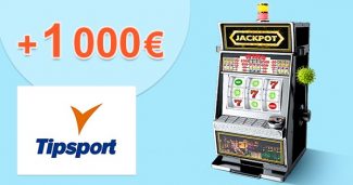 Kasíno EXTRA bonus až 1000€ na TipSport.sk