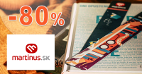 Knižný výber so zľavou až -80% na Martinus.sk