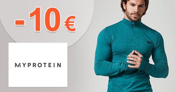 Kredit -10€ ako zľava k nákupu na MyProtein.sk