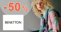 LETNÝ VÝPREDAJ → AŽ DO -50% na Benetton.com