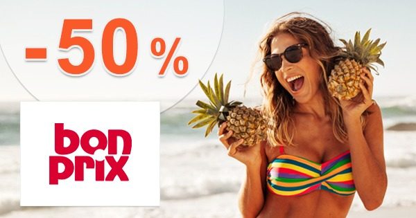 Letný výpredaj so zľavami až do -50% na BonPrix.sk