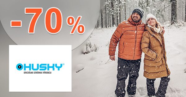 MIKULÁŠSKA NÁDIELKA → AŽ -70% ZĽAVY NA CELÝ SORTIMENT HUSKY na Huskysk.sk