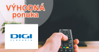 Vyše 130 TV programov od 8€ na DigiSlovakia.sk