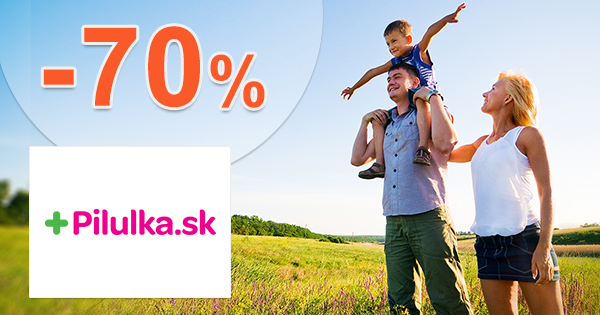 Novoročný výpredaj až -70% na Pilulka.sk