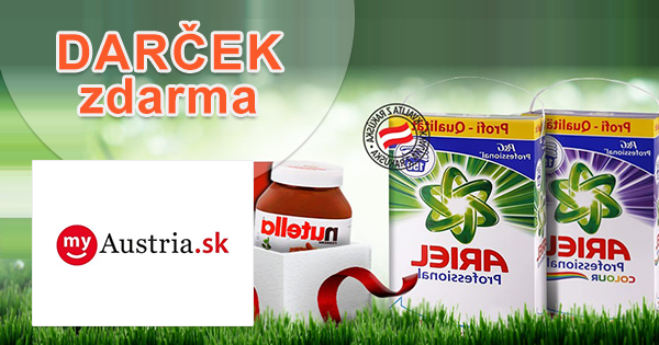 Nutella ako darček k Ariel Professional na myAustria.sk