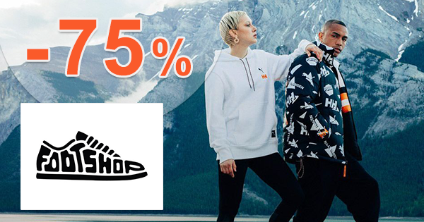Obuv a oblečenie až -75% zľavy na FootShop.sk