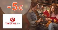POUKÁŽKA 5€ → NAVYŠE K NÁKUPU z Martinus.sk