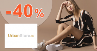 Ready for Summer → až -40% zľavy na UrbanStore