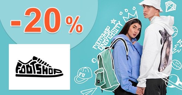 Späť do školy! Extra ZĽAVA -20% na FootShop.sk