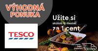 TESCO ONLINE CLUB → VŠETKY VÝHODY LEN ZA 1 CENT na iTesco.sk
