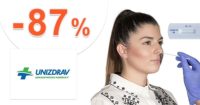 TESTY COVID-19 → AŽ -87% ZĽAVY na Unizdrav.sk