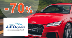 Totálny výpredaj až -70% zľavy na AUTOvybava.sk