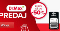 VÝPREDAJ AŽ DO -50% ZĽAVY na DrMax.sk