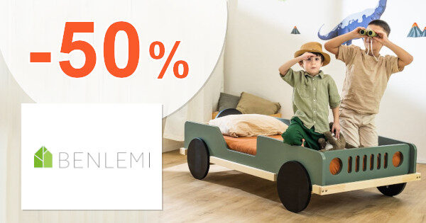 VÝPREDAJ → AŽ DO -50% ZĽAVY na Benlemi.sk