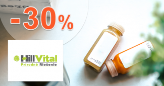Vitamíny až -30% zľavy a akcie na Hillvital.eu