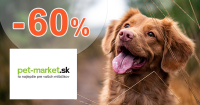 Výpredaj až -60% zľavy na Pet-market.sk