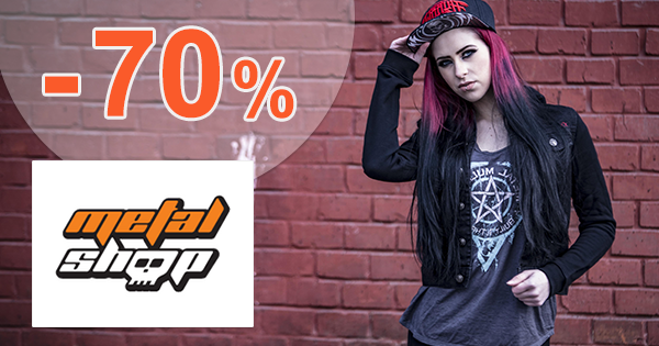 Výpredaj až -70% na MetalShop.sk
