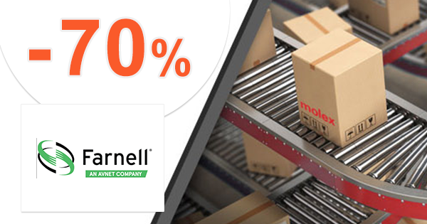 Výpredaj až -70% zľavy na sk.Farnell