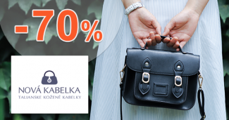 Výpredaj na kabelky až -70% na NovaKabelka.sk