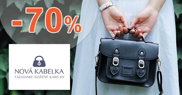 Výpredaj na kabelky až -70% na NovaKabelka.sk