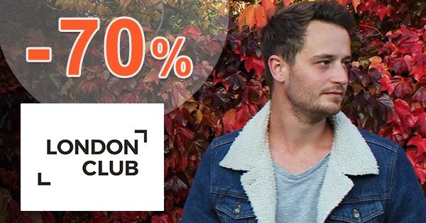 Výpredaj pánskej módy až -70% na LondonClub.sk