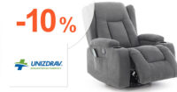 ZĽAVA -10% EXTRA → NA RELAXAČNÉ POLOHOVACIE KRESLO na Unizdrav.sk