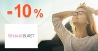 ZĽAVA -10% → EXTRA NA VŠETKO z HairBurst.com