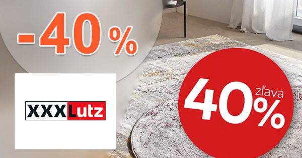 ZĽAVA -40% → EXTRA NA KOBERCE ZNAČKY DIETER KNOLL z XXXLutz.sk