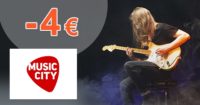 ZĽAVA 4€ → EXTRA NA VŠETKO na Music-city.cz